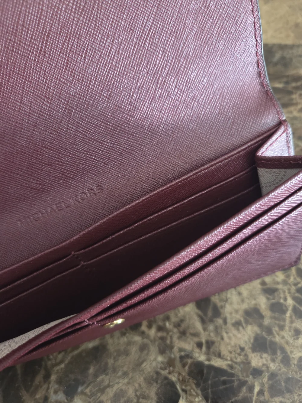 Michael Kors Saffiano Leather Jetset Slim Wallet Bundle Brand New!